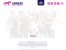 Tablet Screenshot of lauralba.net
